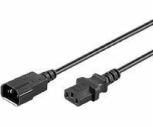 MicroConnect napájecí kabel C13 - C14 2m Černý