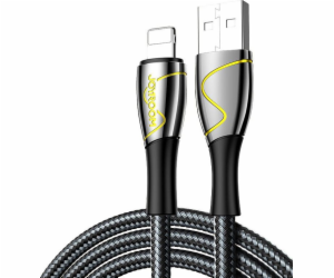 Joyroom USB-A – Lightning kabel 2 m černý (6941237151001)