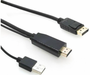 Kabel převodníku MicroConnect HDMI na DisplayPort