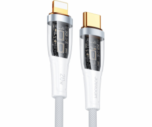 Joyroom USB-C – Lightning kabel 1,2 m bílý (JYR573)