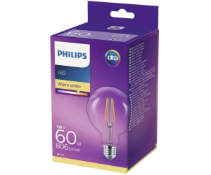 LED žárovka PHILIPS, G93, E27, 6 W, 806 lm, 2700 K