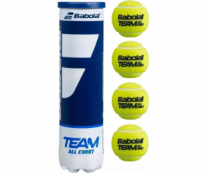 Babolat Team All Court – 4 tenisové míče na trávník (P8670)