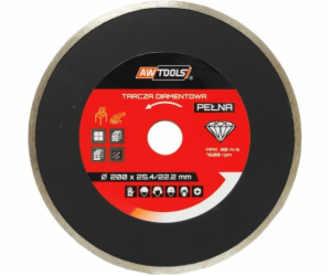 AWTools celý diamantový kotouč 250 x 25,4 mm (AW44250)