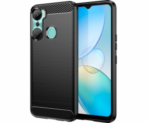 Hurtel Carbon Case Case pro Infinix Hot 12 Pro flexibilní...