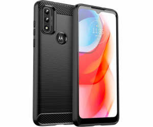 Pružný kryt Hurtel Carbon Case pro Motorola Moto G Play 2...