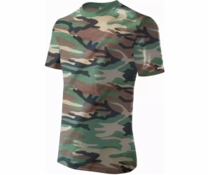 Pánské tričko Dedra XXL, CAMO, 100% bavlna