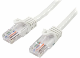 StarTech RJ-45 Cat5e samec-samec 5m bílá (45PAT5MWH)