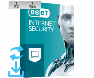 ESET Internet Security 20XX 1PC na 1r El.lic AKT