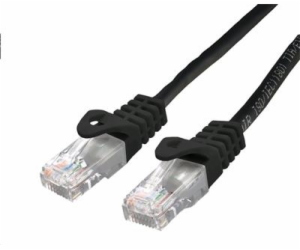 C-TECH kabel patchcord Cat6, UTP, černý, 5m