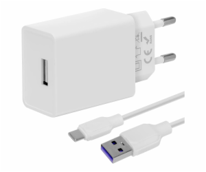 OBAL:ME Cestovní Nabíječka USB-A 10W + USB-A/USB-C Kabel ...