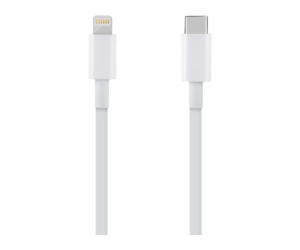 OBAL:ME Fast Charge USB-C/Lightning Kabel 1m White