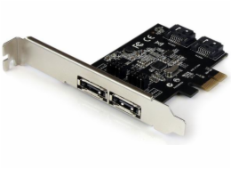 StarTech PCIe x1 řadič – 4x eSATA (PEXESAT322I)