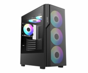 1stCOOL skříň GAMER 5, Mid tower, AU, USB 3.0, USB-C, 2x ...