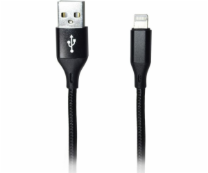 Msonic USB-A – Lightning kabel 1 m černý (MLU623)