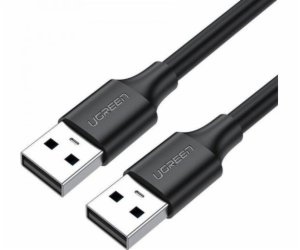 Ugreen USB-A - USB-A USB kabel 1 m černý (UGR391BLK)