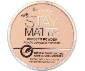 Rimmel Stay Matte Pressed Powder č. 001 transparentní 14g