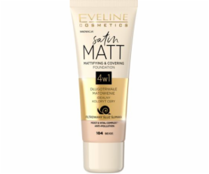 Eveline Satin Matt 4v1 104 Béžová 30ml