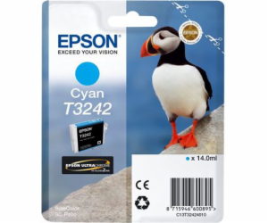 Inkoust Epson T3242 Puffin Cyan (C13T32424010)