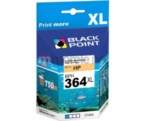 Inkoust Black Point BPH364XLC / CB323EE č. 364XL (azurová)