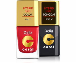 Delia Cosmetics Coral Hybrid Gel Nail email č. 26 11ml