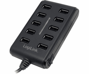 LogiLink USB HUB 10x USB-A 2.0 (UA0125)