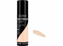 Gosh Dextreme Foundation Full Coverage 002 Ivory 30ml