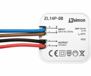 Kontakt-Simon Flush LED zdroj 14V DC 8W ZL14P-08 (WZ-L14P...