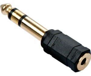 Lindy AV adaptér Jack 3,5 mm - Jack 6,3 mm černý (35620)