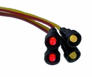 Eti-Polam LED signálka D=10mm 230V AC LS zelená (004770810)