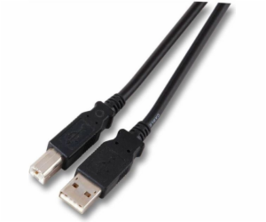 USB EFB kabel USB-A – USB-B 3 m černý (K5255SW.3)