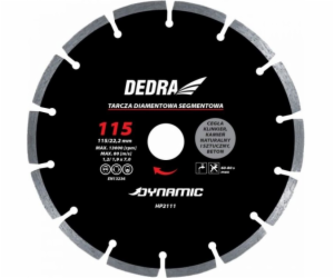 Dedra segmentový disk dynamický 115 mm 22,2 m (HP2111)