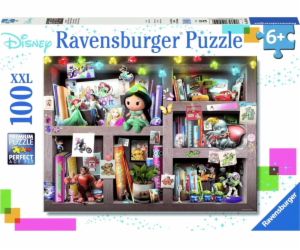 Puzzle Ravensburger 100 hrdinů Disney XXL