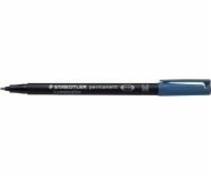 STAEDTLER fóliové pero Lumocolor perm M modrá 10 kusů