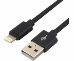 EverActive USB-A - Lightning kabel 1,2 m černý (CBB-1.2IB)