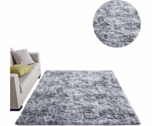 Strado Koberec Ombre Shaggy Strado 200x200 OmbreSilver (s...