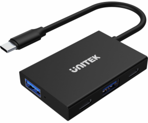 Unitek USB HUB 2x USB-C + 2x USB-A 3.1 Gen2 (H1302A)