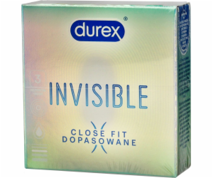 Durex Durex Invisible Close Fit kondomy - nasazené 1 bale...