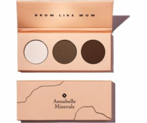 Annabelle Minerals BROW LIKE WOW paletka stínů na obočí -...