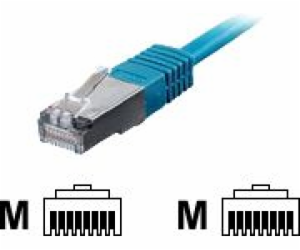 Equip Patchcord, S/FTP, Cat6, LSZH, 15m, modrý (605538)