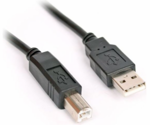 Omega USB kabel USB-A – USB-B 5 m černý (40065)