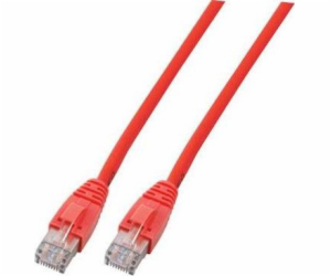 Patchkabel EFB RJ45 U/UTP, Cat.6, LSZH, CCA, 1m, červený ...