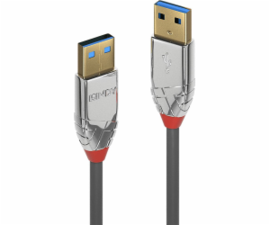 Lindy USB-A - USB-A kabel USB 5 m šedý (36629)