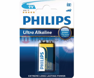 Baterie Philips Ultra 9V Block 1 ks.