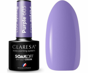 Claresa Claresa Soak Off UV/LED Purple hybridní lak 603 5g