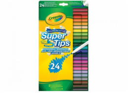 Smazatelné fixy Crayola 24 barev (268854)