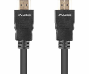 Lanberg HDMI - HDMI kabel 1m černý (CA-HDMI-15CC-0010-BK)