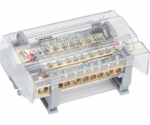 MOREK MOBLOCK 4pólový rozvodný a rozvodný blok 160A-9 + 1...