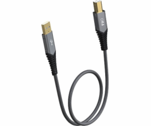 FiiO USB-A - USB-B USB kabel 1 m Černý