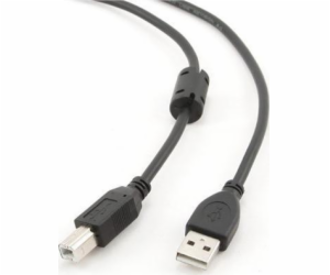 Gembird USB-A - USB-B USB kabel 3 m černý (CCFB-USB2-AMBM...