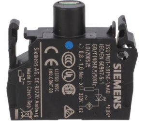 Siemens Blue LED objímka 230V AC 3SU1401-1BF50-1AA0